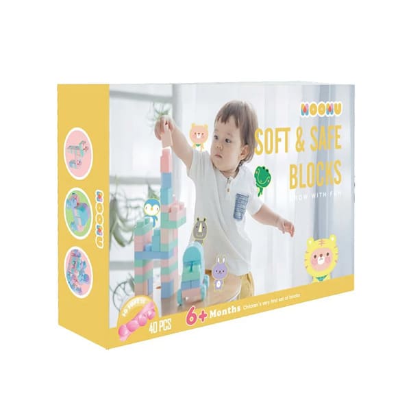 MOOMU香草軟積木40PCS