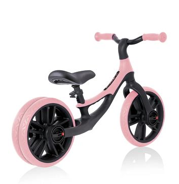 GLOBBER 11 - 『預計7月中到貨』GLOBBER GO BIKE ELITE DUO 雙後輪平衡滑步車-櫻花粉 -