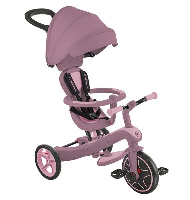 GLOBBER 70 - GLOBBER 4合1 Trike多功能3輪推車but.聯名奶油系列-法式山茶花粉 -