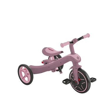 GLOBBER 72 - GLOBBER 4合1 Trike多功能3輪推車but.聯名奶油系列-法式山茶花粉 -