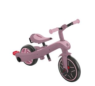 GLOBBER 73 - GLOBBER 4合1 Trike多功能3輪推車but.聯名奶油系列-法式山茶花粉 -